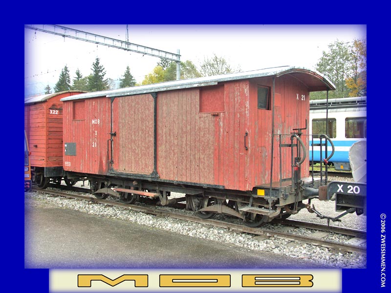 X21: MOB boxcar, at Saanen, October 19, 2005
